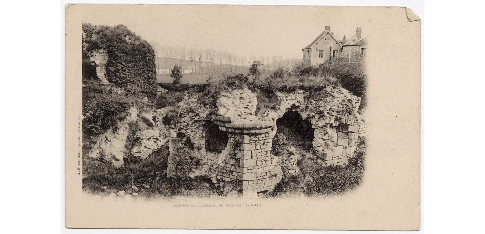Ruines du château de Beynes (S.et O.) - 1910-19