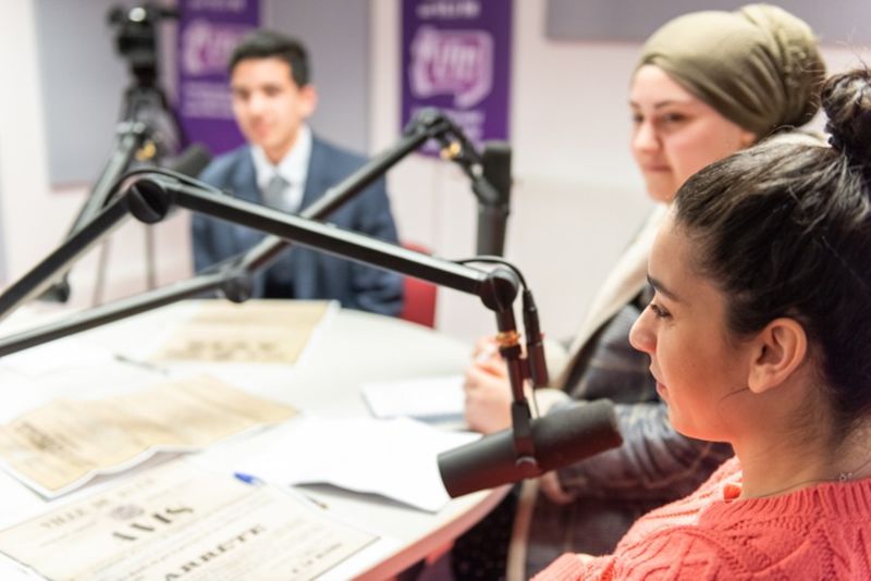 A LFM Radio, atelier pour des jeunes en réinsertion
