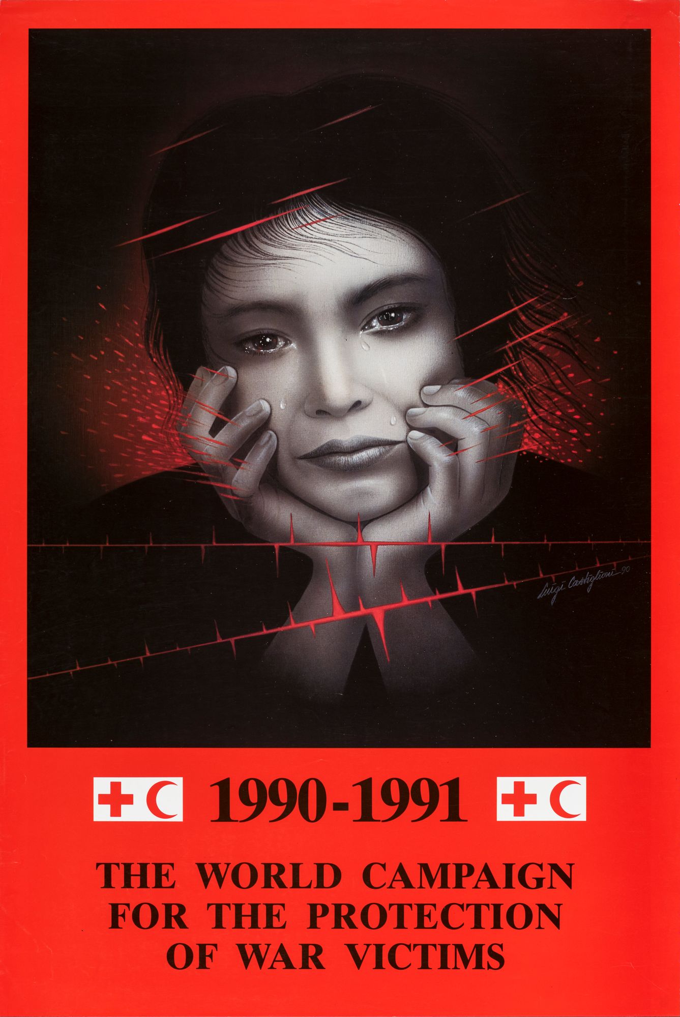 1990-1991 The world campaign for the protection of war victims 