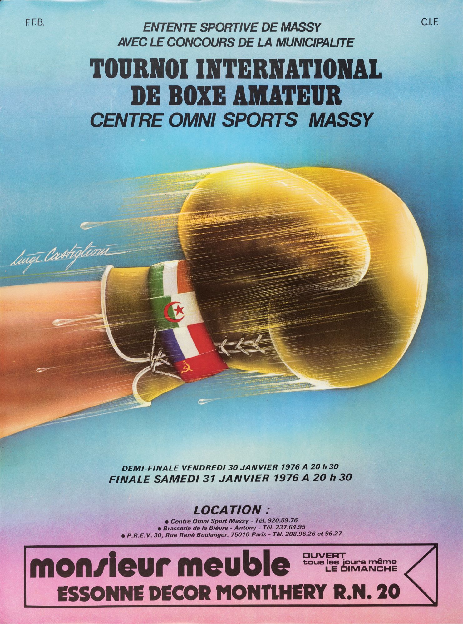 TOURNOI INTERNQTIONAL DE BOXE AMATEUR 