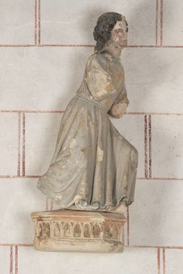 Ange, Notre-Dame de la Désirée (Saint-Martin-la-Garenne), XIVe s