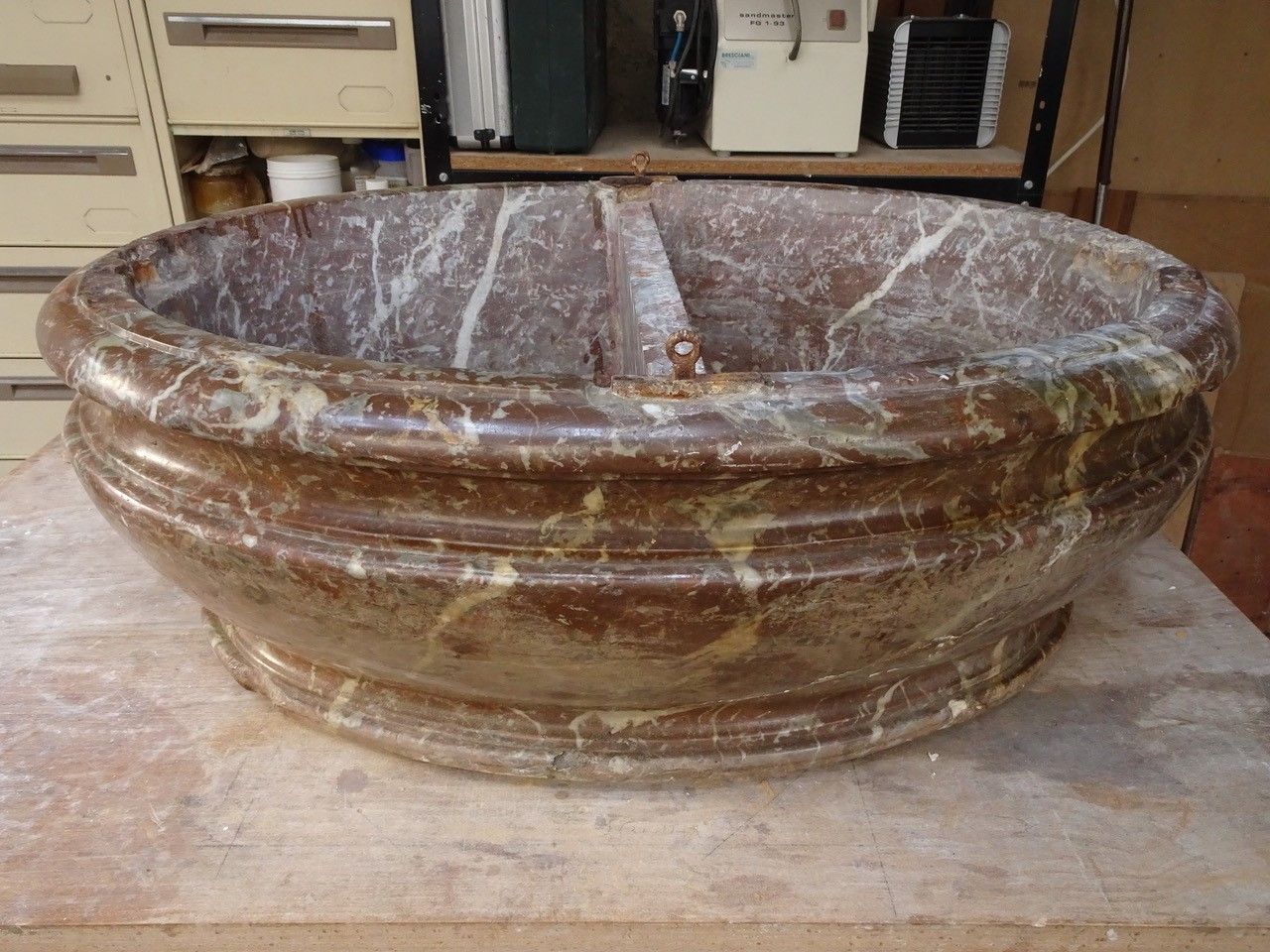 La cuve avant restauration 