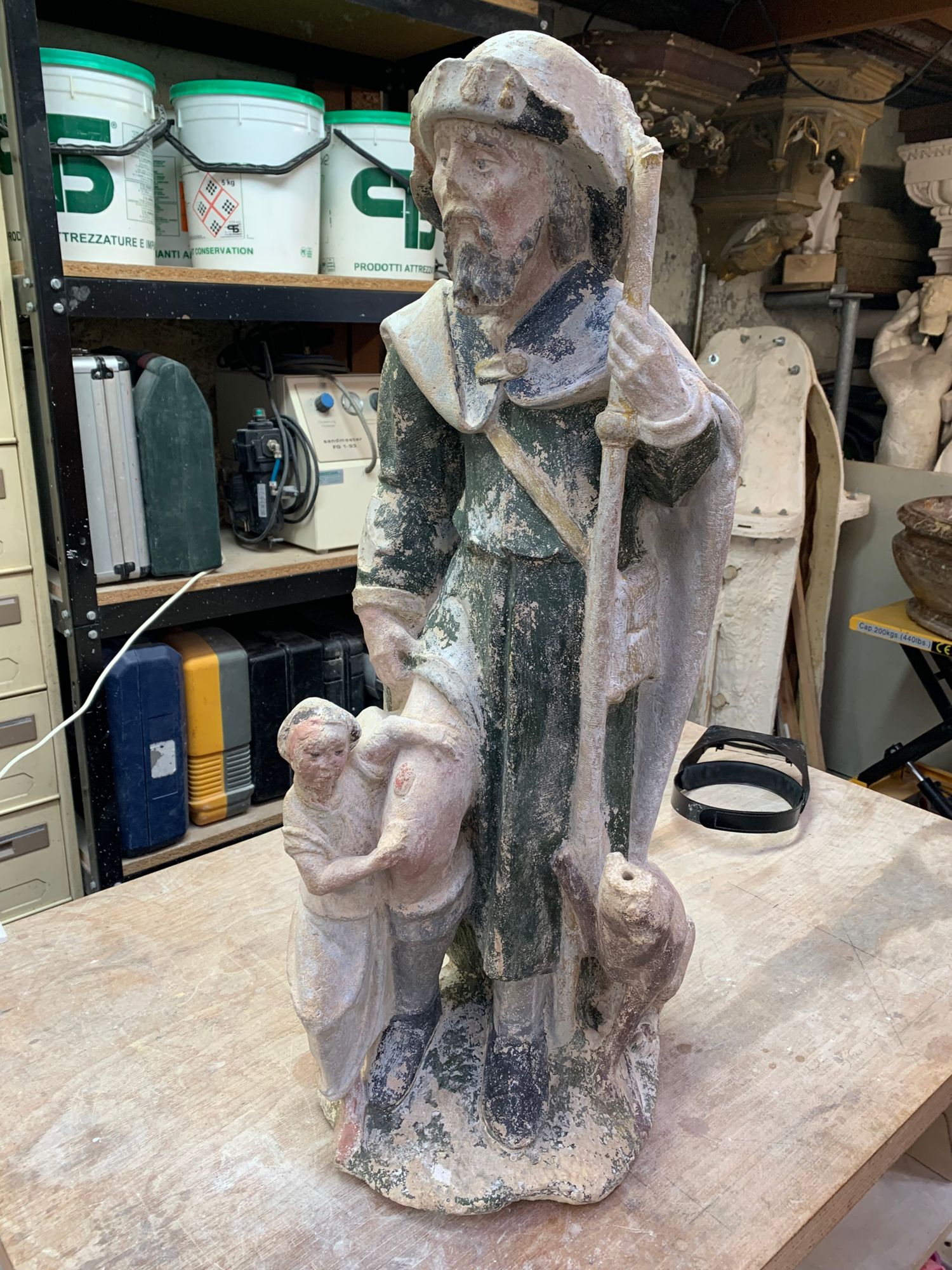 Saint-Roch avant restauration.