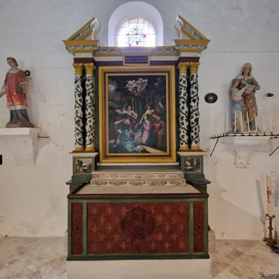 Le retable de la chapelle Sainte-Anne