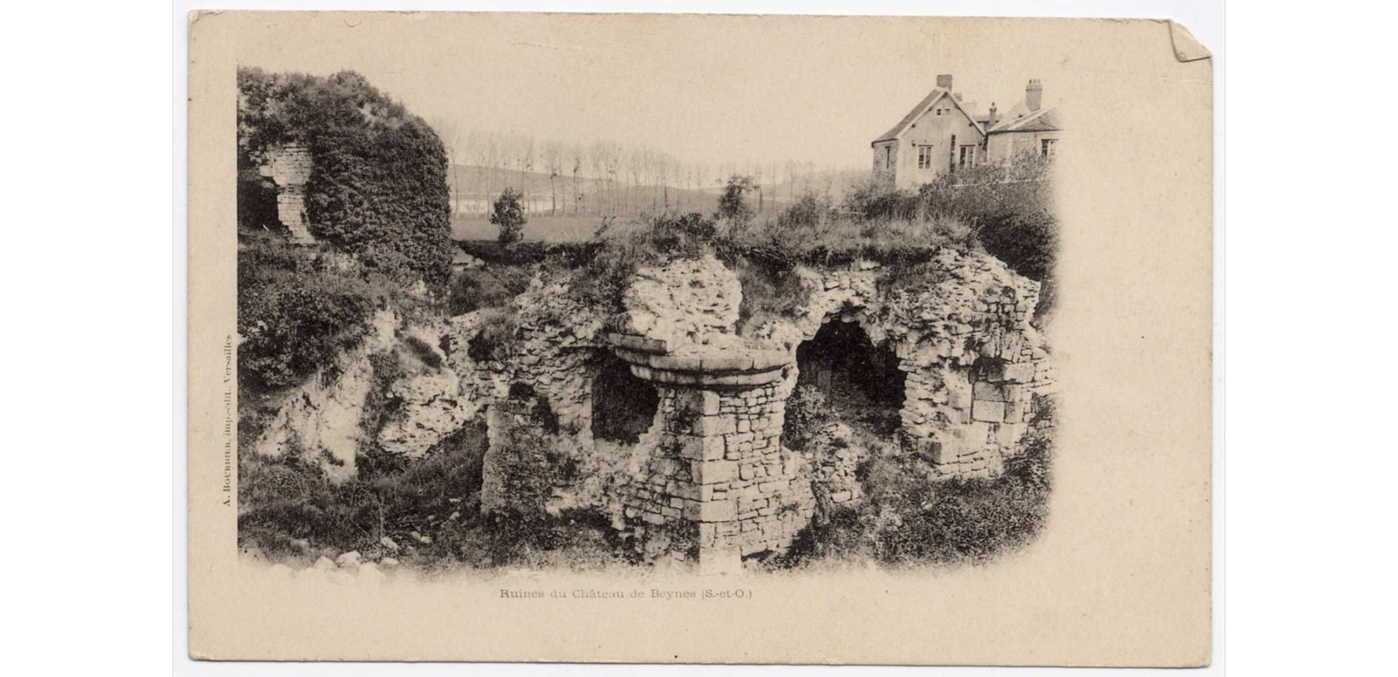 Ruines du château de Beynes (S.et O.) - 1910-19