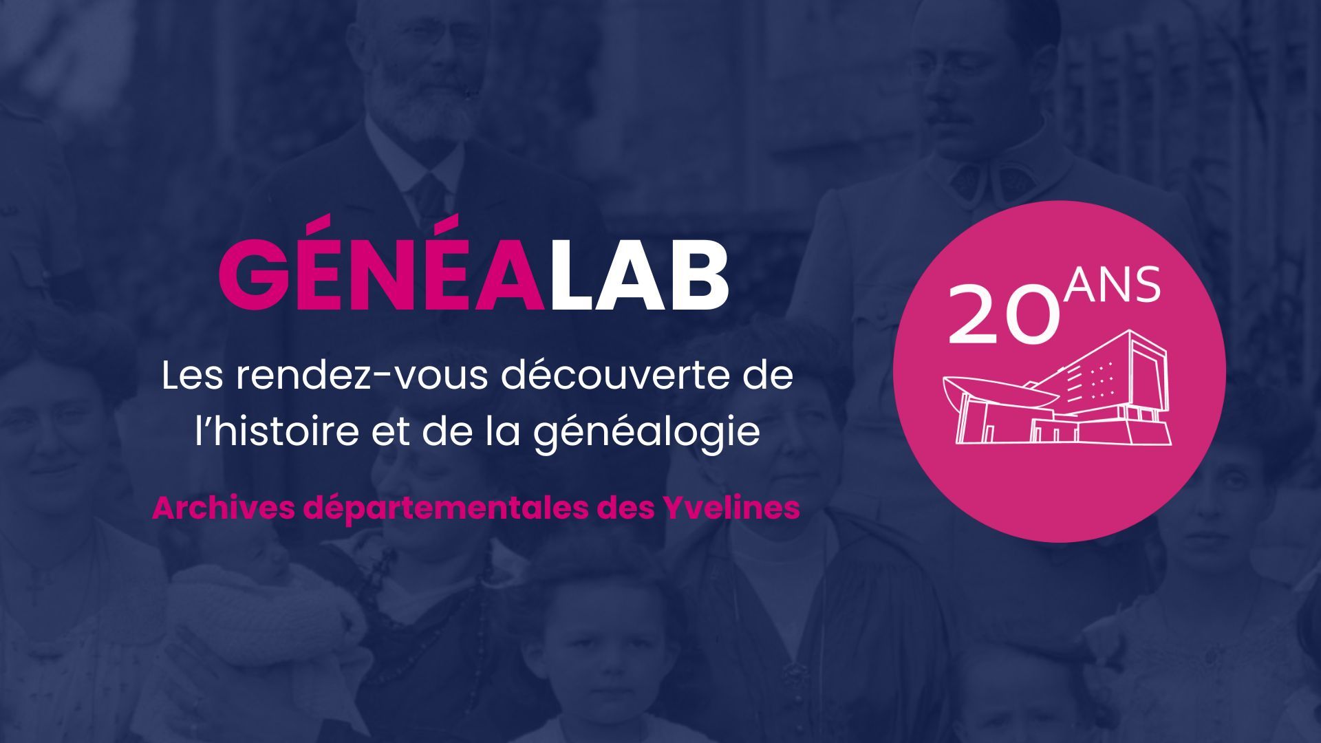 Généalab 2024 : les rendez-vous découverte de l’histoire et de la généalogie !