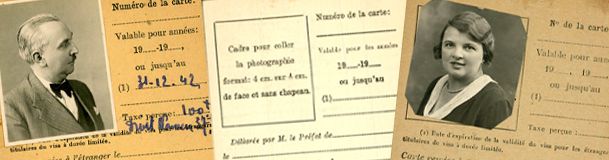 Fichier des étrangers de la préfecture de Seine-et-Oise