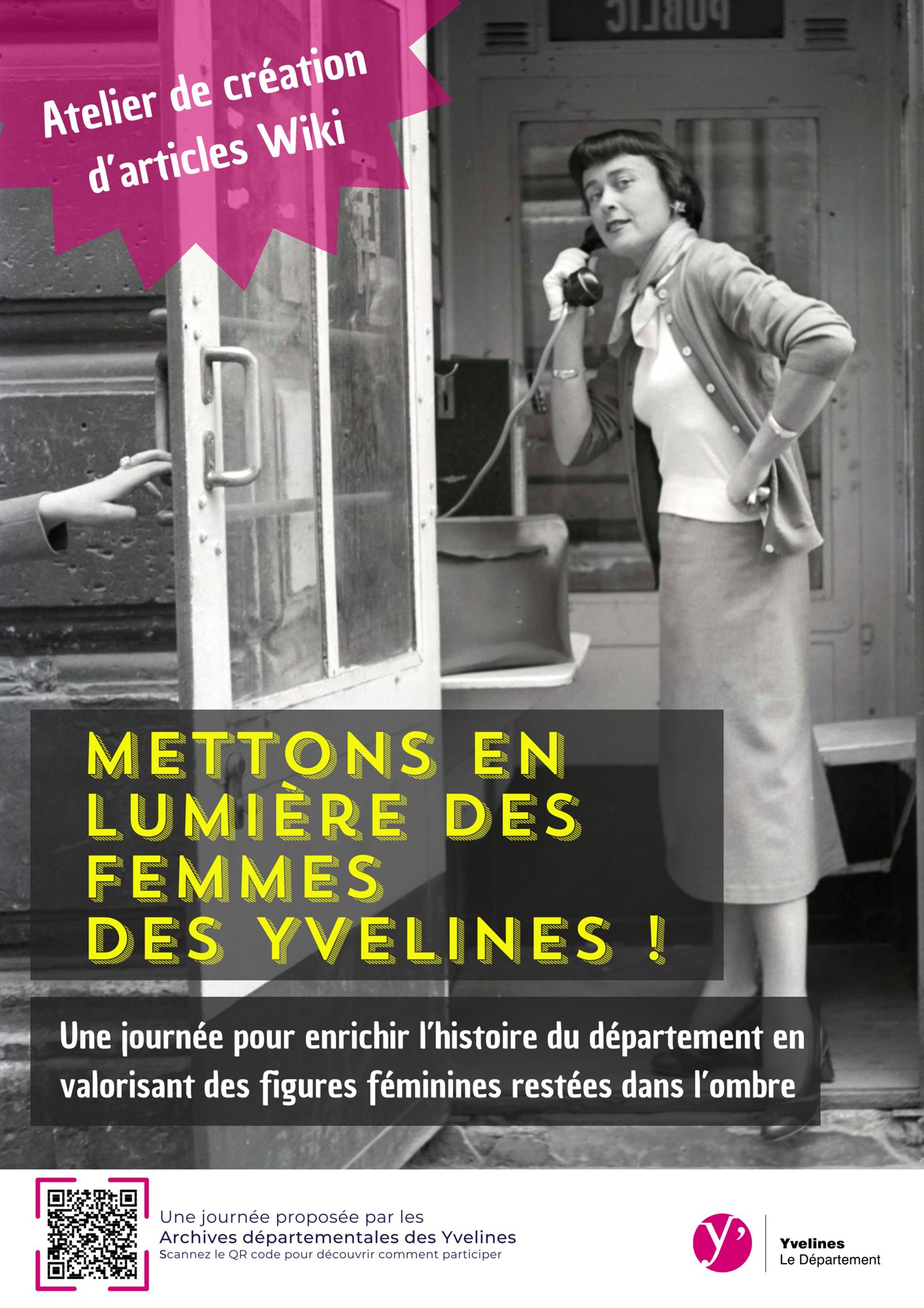 Mettons en lumière des femmes des Yvelines !