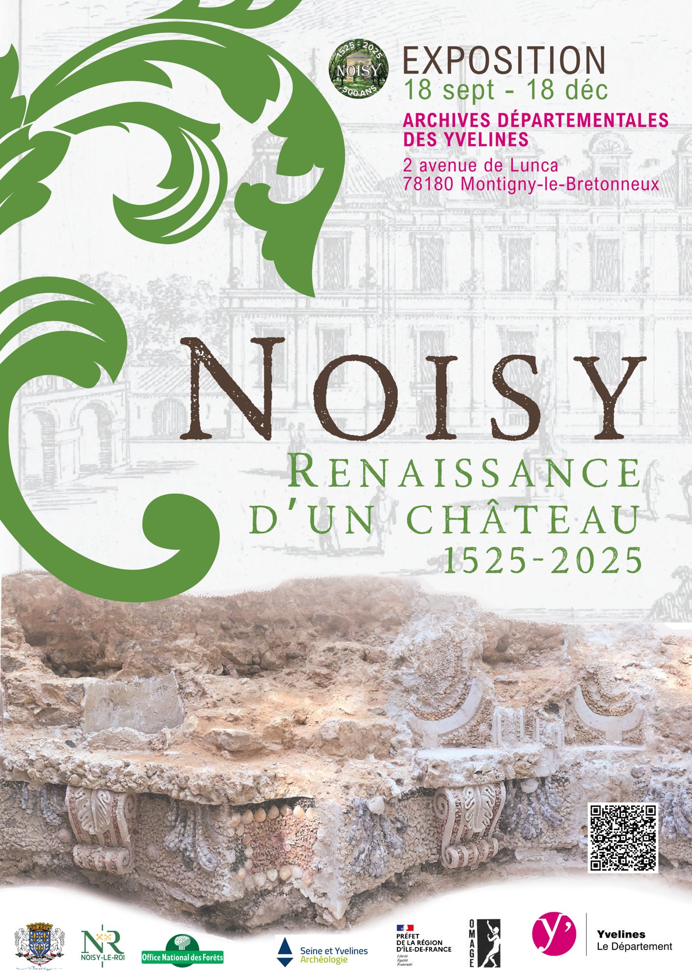 Exposition "Noisy, Renaissance d'un château. 1525-2025"