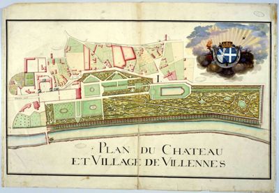 Plan de la seigneurie de Villennes, E 1079