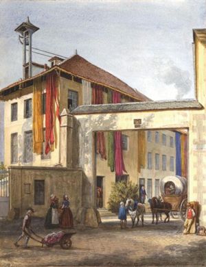 Les prémices de l'industriallisation :  la manufacture de toiles peintes de Jouy