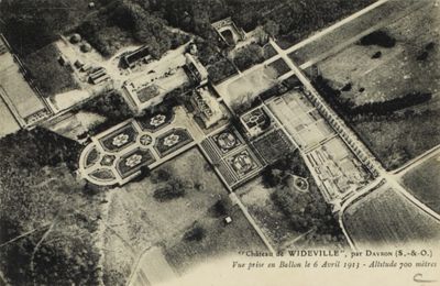 Téléphotographie du château de Wideville, 6 avril 1913 AD78 - 3Fi67 1