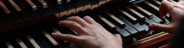 Salon musical au XVIIIe