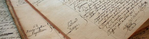 Registres paroissiaux et d'état-civil