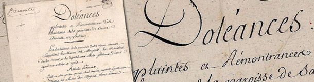 Cahiers de doléances de 1789