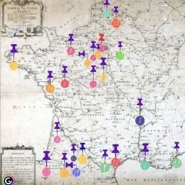 Calendrier de l'avent : un tour de France en cartes et plans